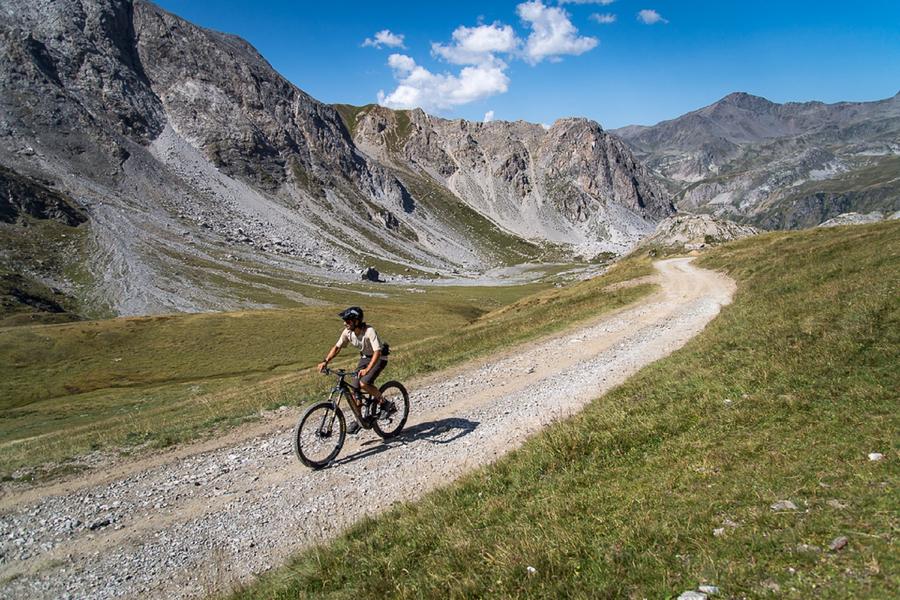 Montée enduro de Valfréjus sur Arrondaz