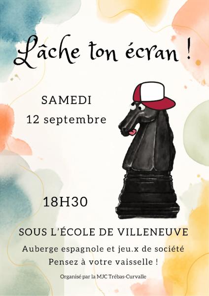 Lâche ton écran !