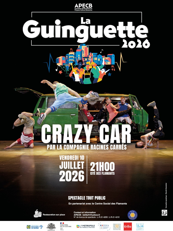 La Guinguette - Crazy Car, par la Cie Racines Carrées