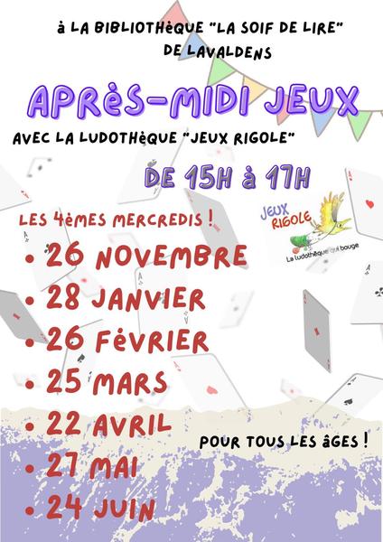 Ludothèque à la bibliothèque_Lavaldens