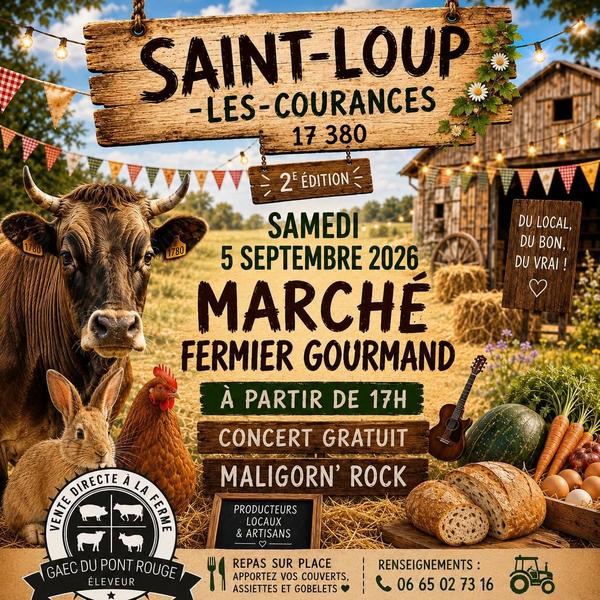 Marché fermier gourmand