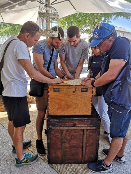 Chasse aux trésors aux tours de la ville
