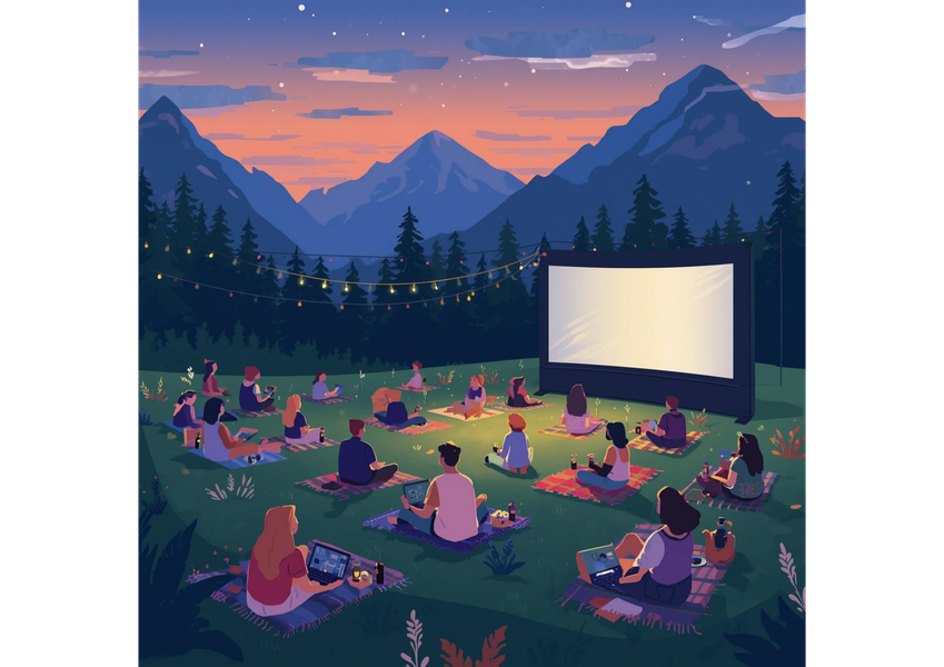 Cinéma en plein air : Sary-Mongol