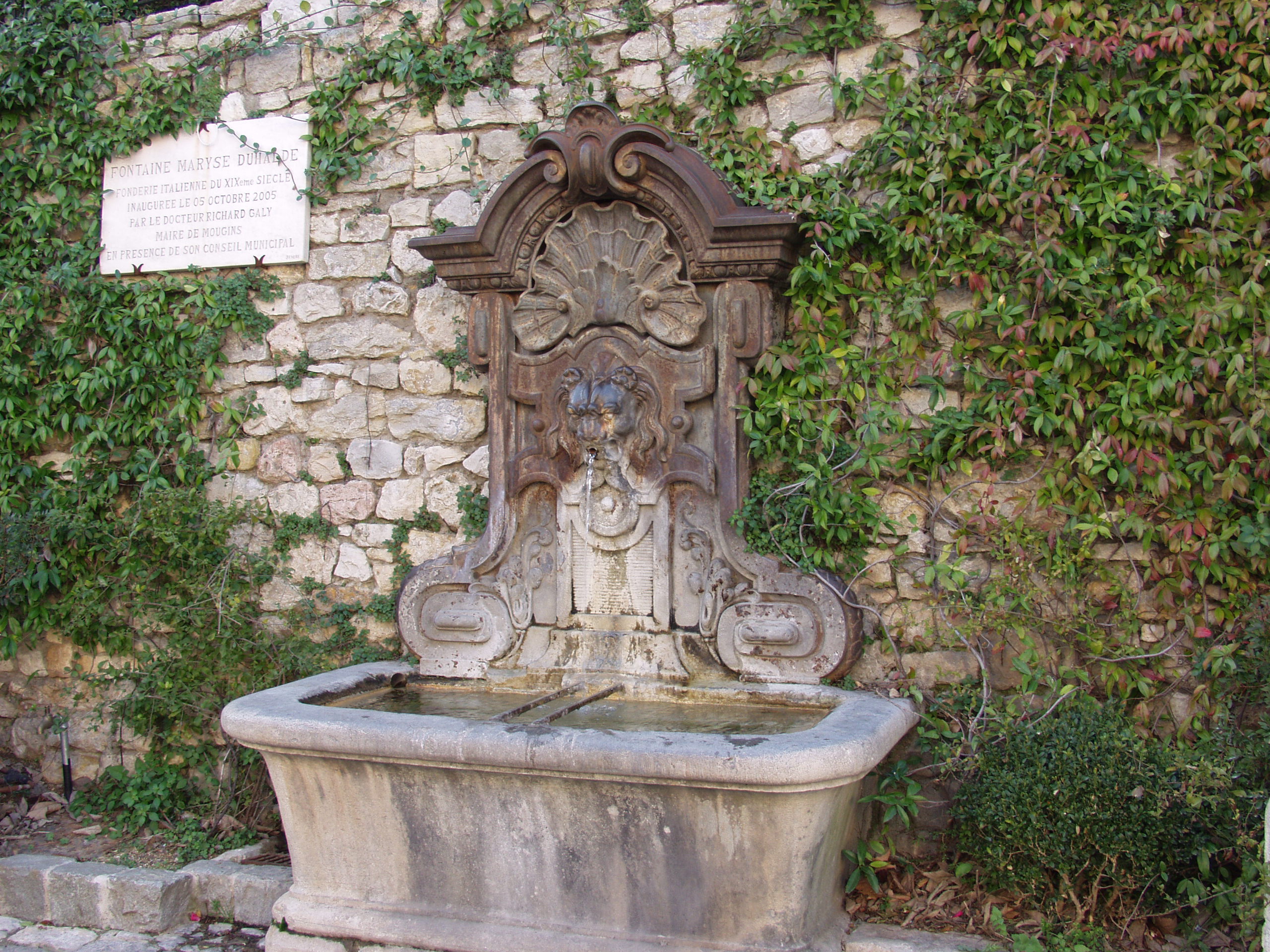 Fontaine Maryse Duhalde Mougins