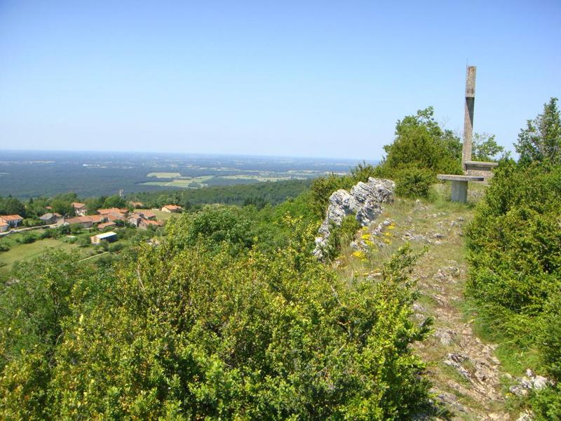 Ruines de l'églises de St Julien sur Roche