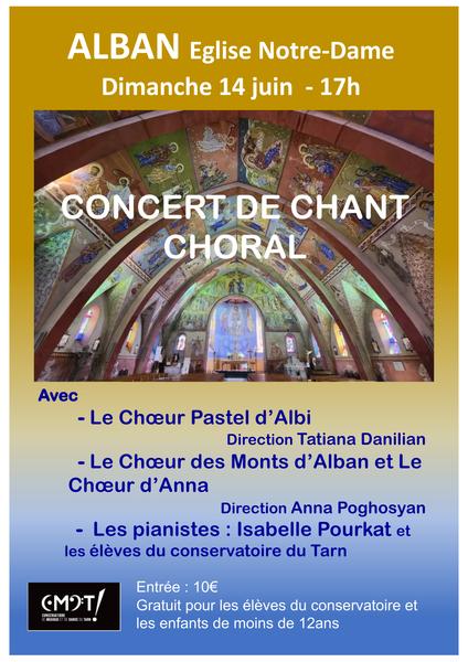 Concert de chant Choral