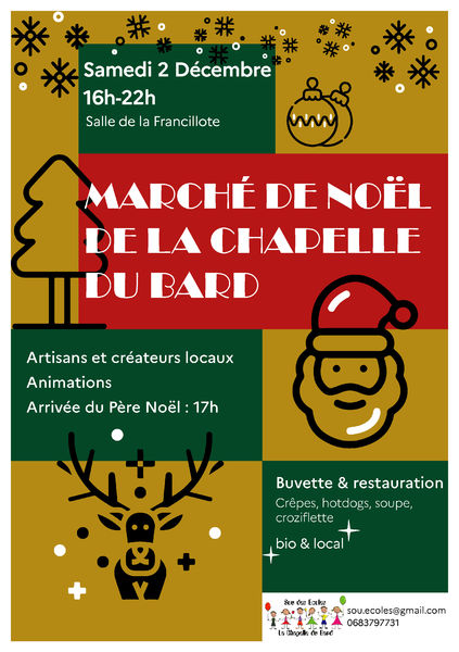 Marché de Noël - La Chapelle du Bard
