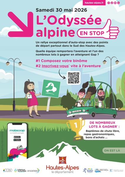 L'Odyssée alpine en stop