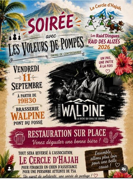 Concert Les voleurs de pompes