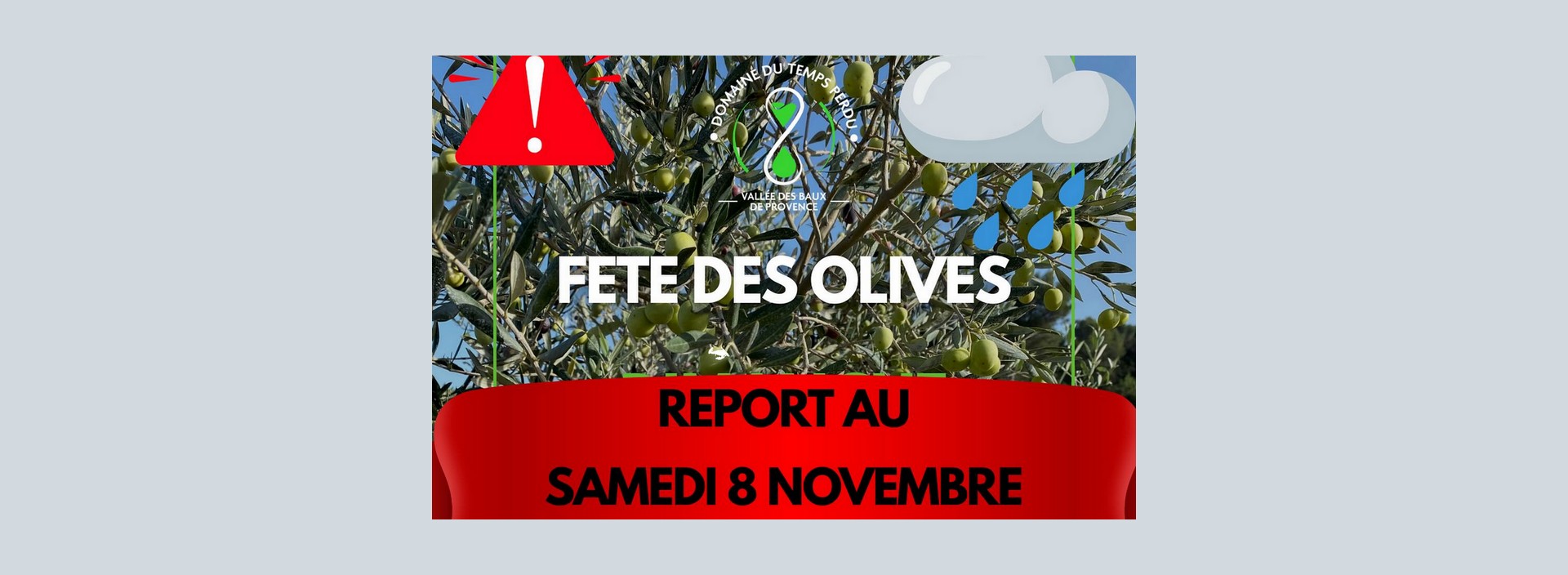 Fête des olives au Domaine du Temps Perdu