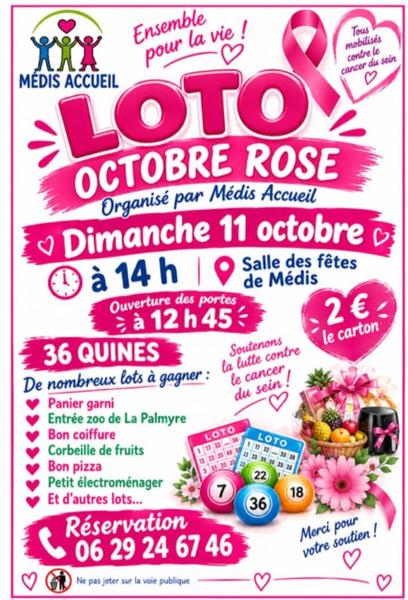Loto octobre rose