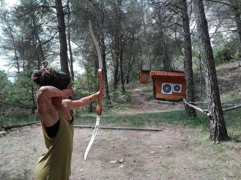 Initiation au tir à l'arc en pleine nature