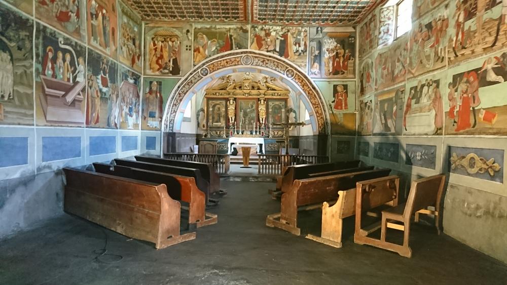 Mise en lumière-Lucernaire à la chapelle Saint Sébastien_Val-Cenis