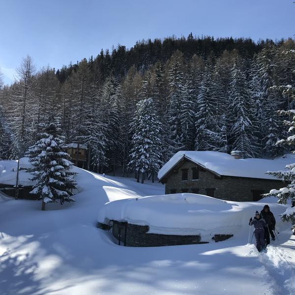 Randonnée en raquettes_La Norma