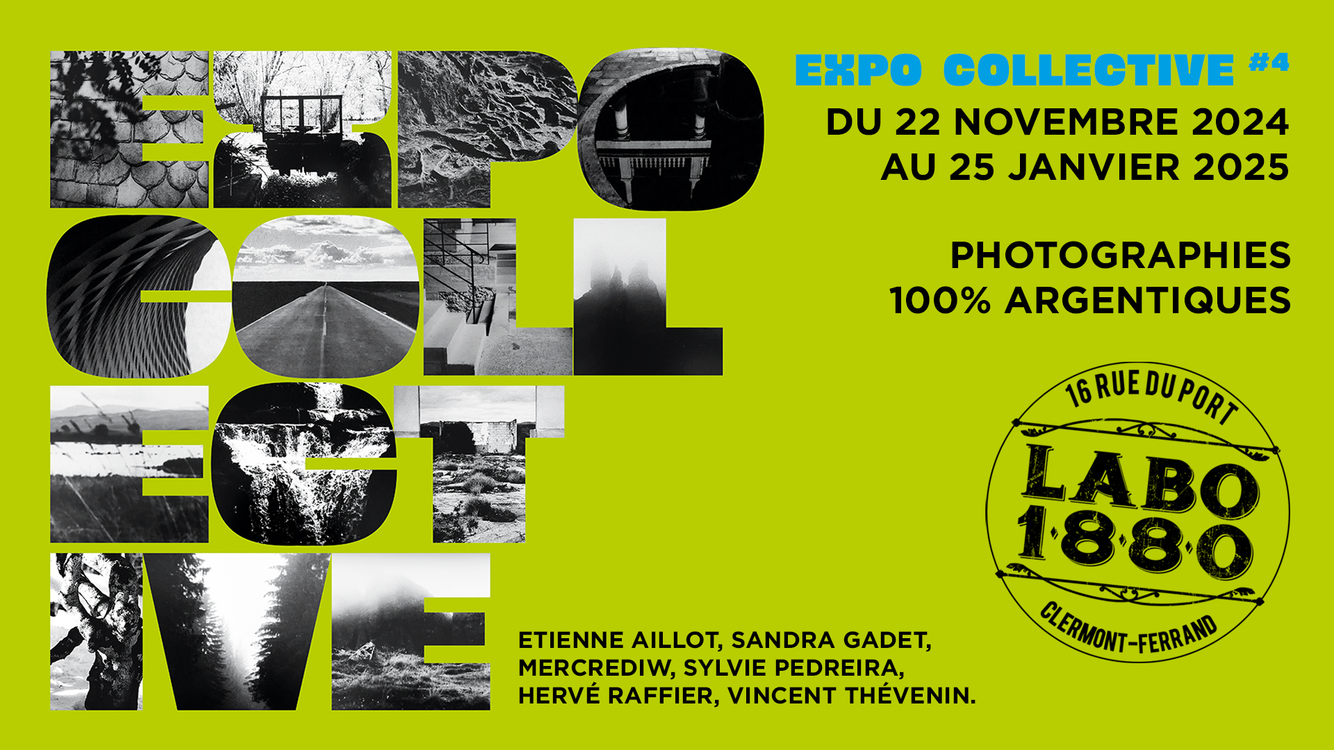 Expo collective : photographies 100% argentiques | Labo 1880