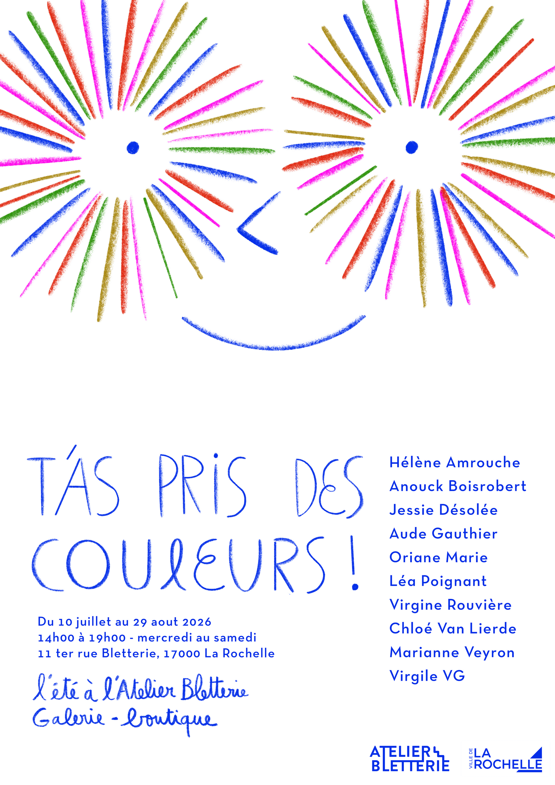 Exposition - T'as pris des couleurs