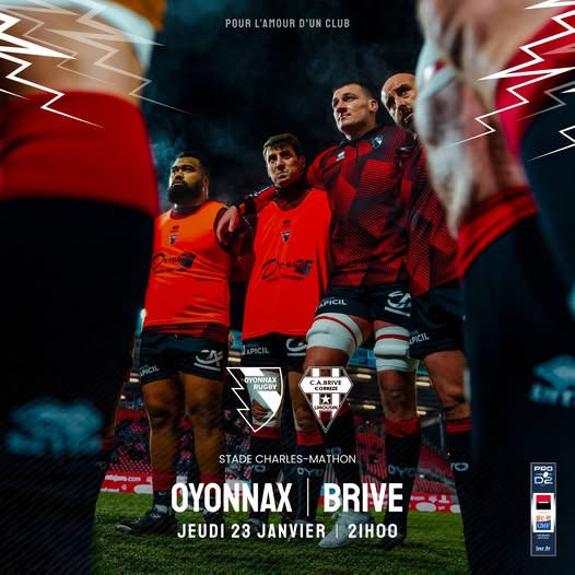 Pro D2 - Oyonnax Rugby reçoit le CA Brive Rugby_Oyonnax