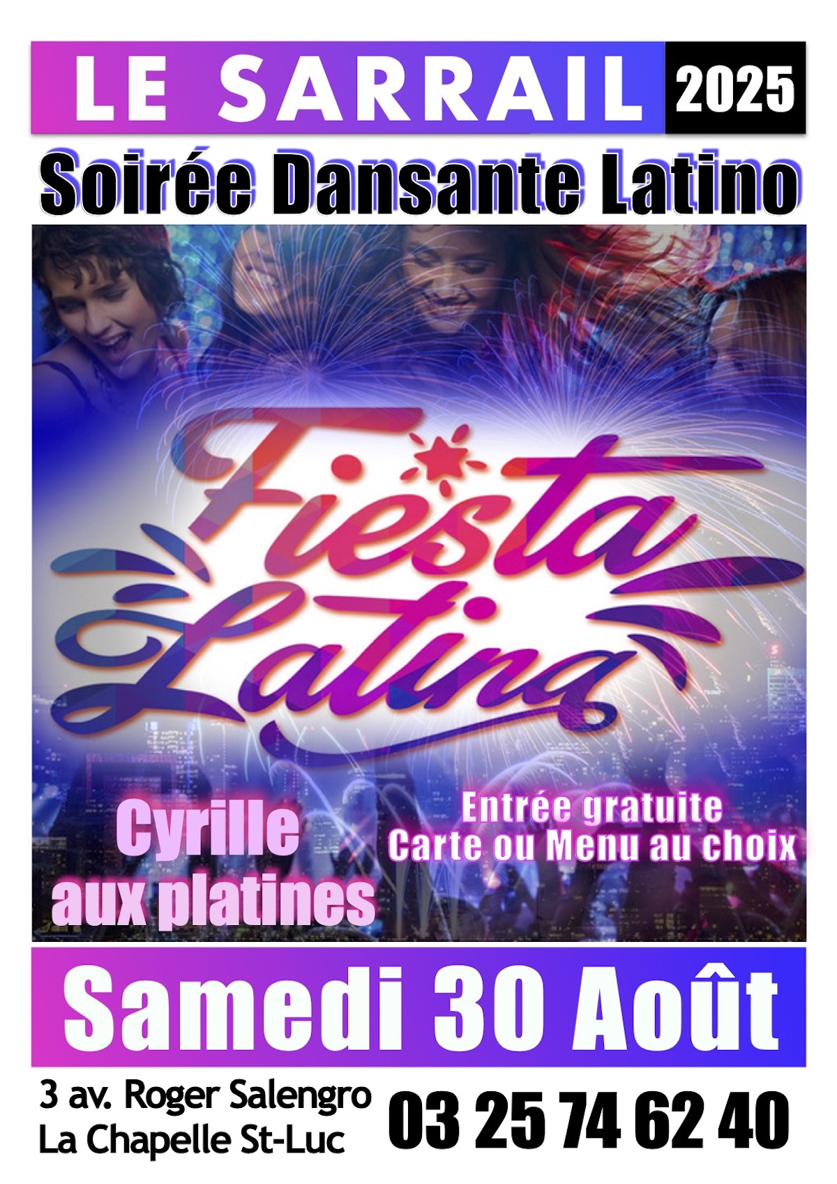 Soirée dansante Latino !