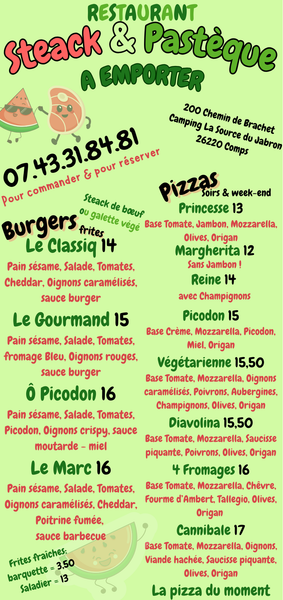 Restaurant Steack et Pastéque_Comps