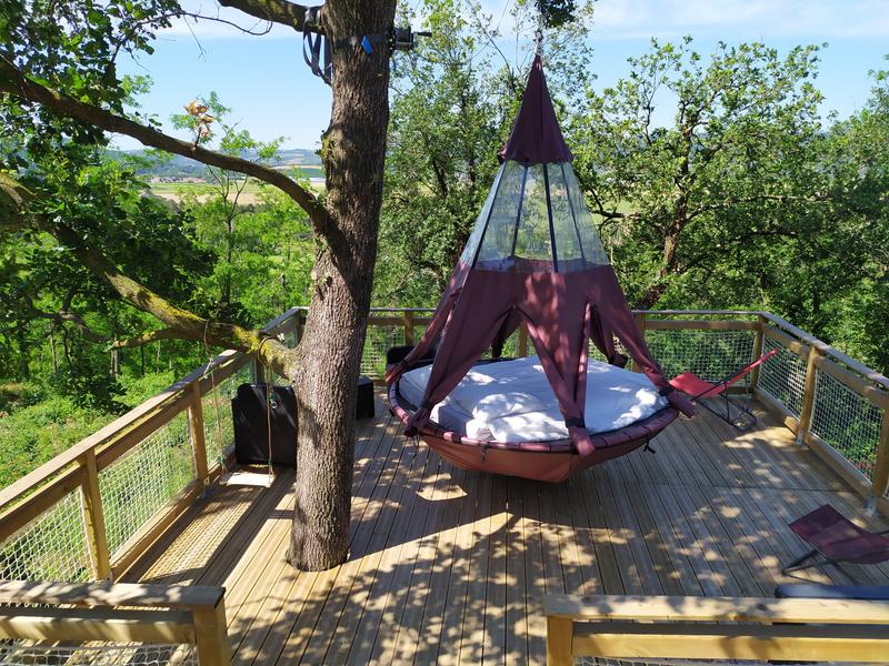 Tente suspendue Rubis