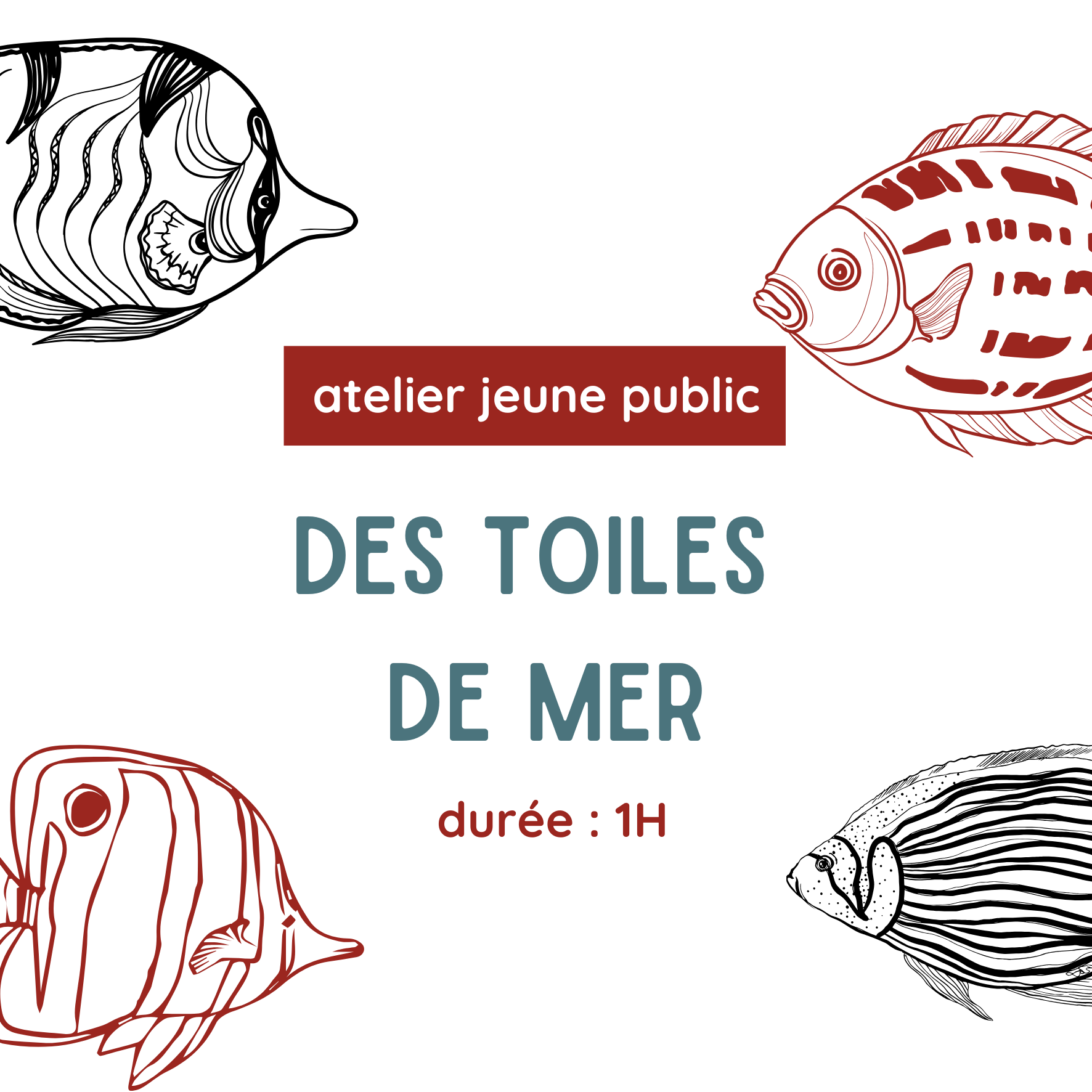 Atelier des toiles de mer : 6 ans et +