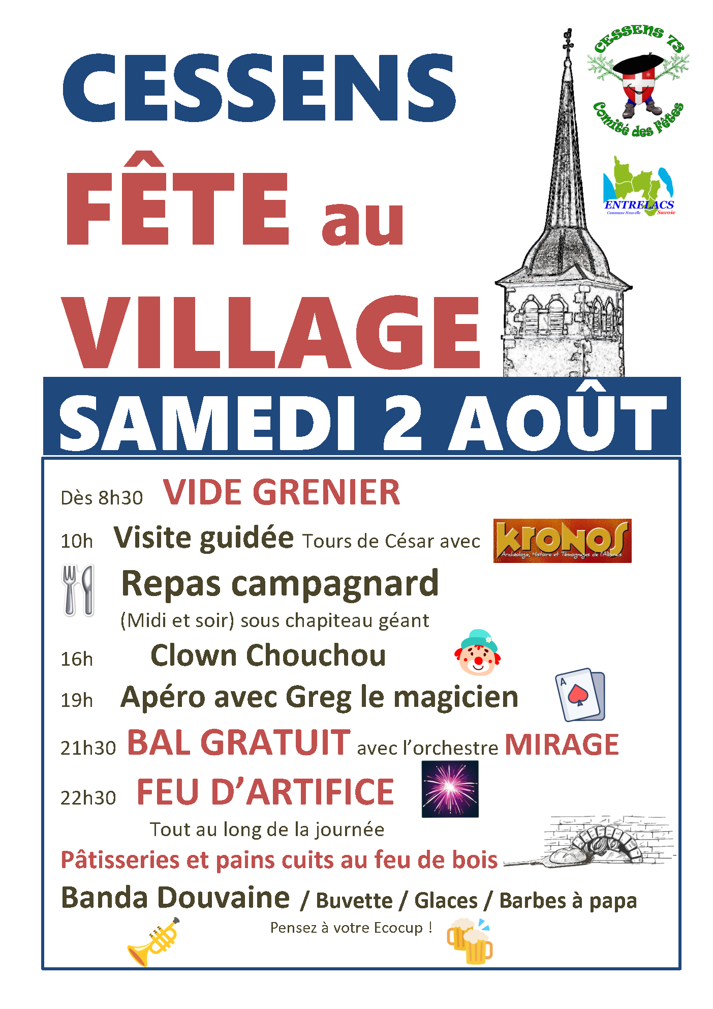 Fête au village, Cessens