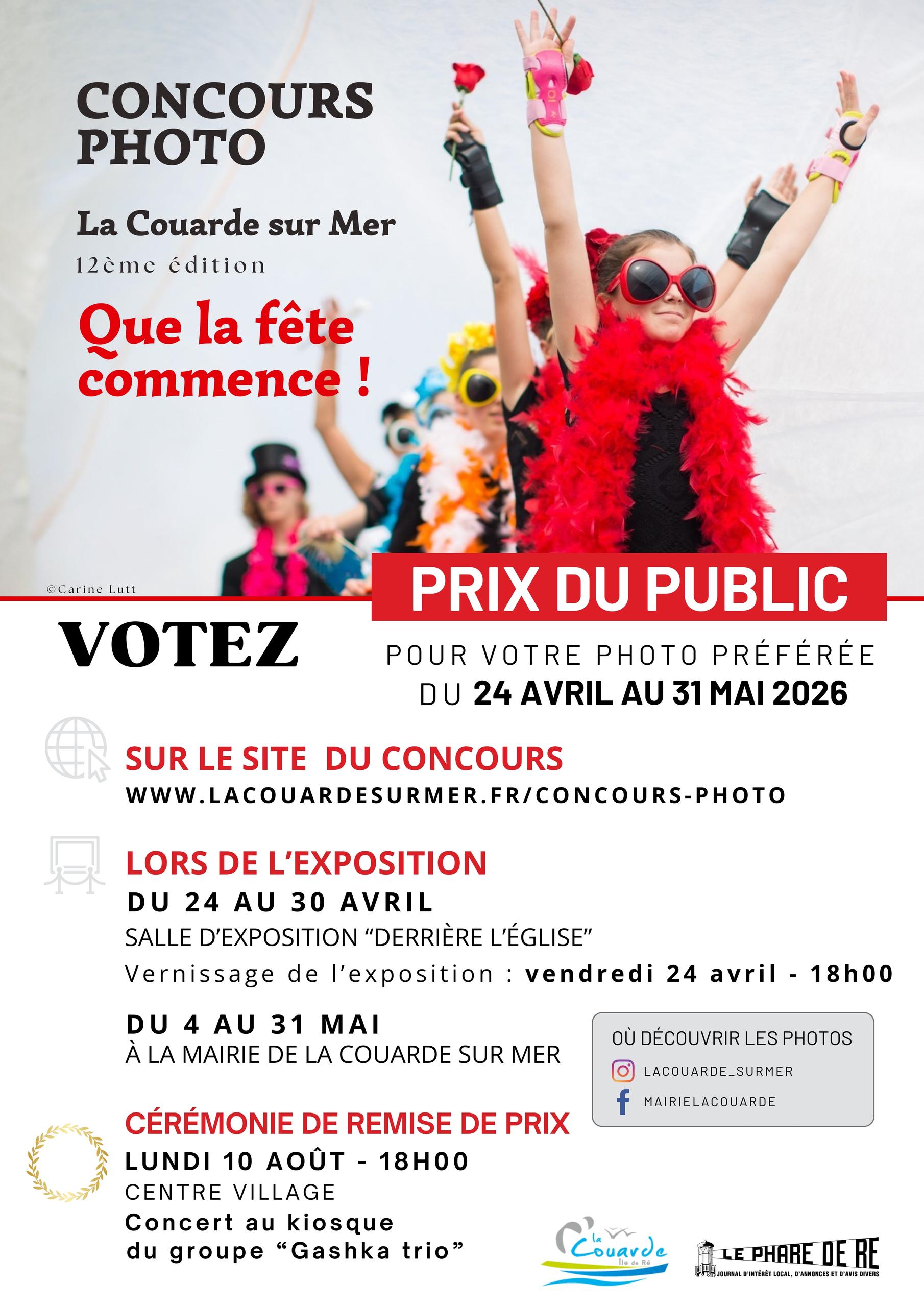 Concours photo - Cérémonie de remise de prix