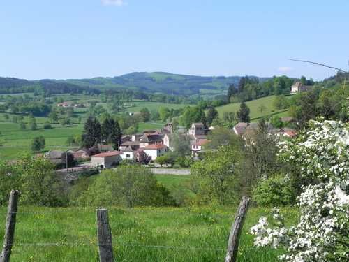 paysage autour d'Aigueperse