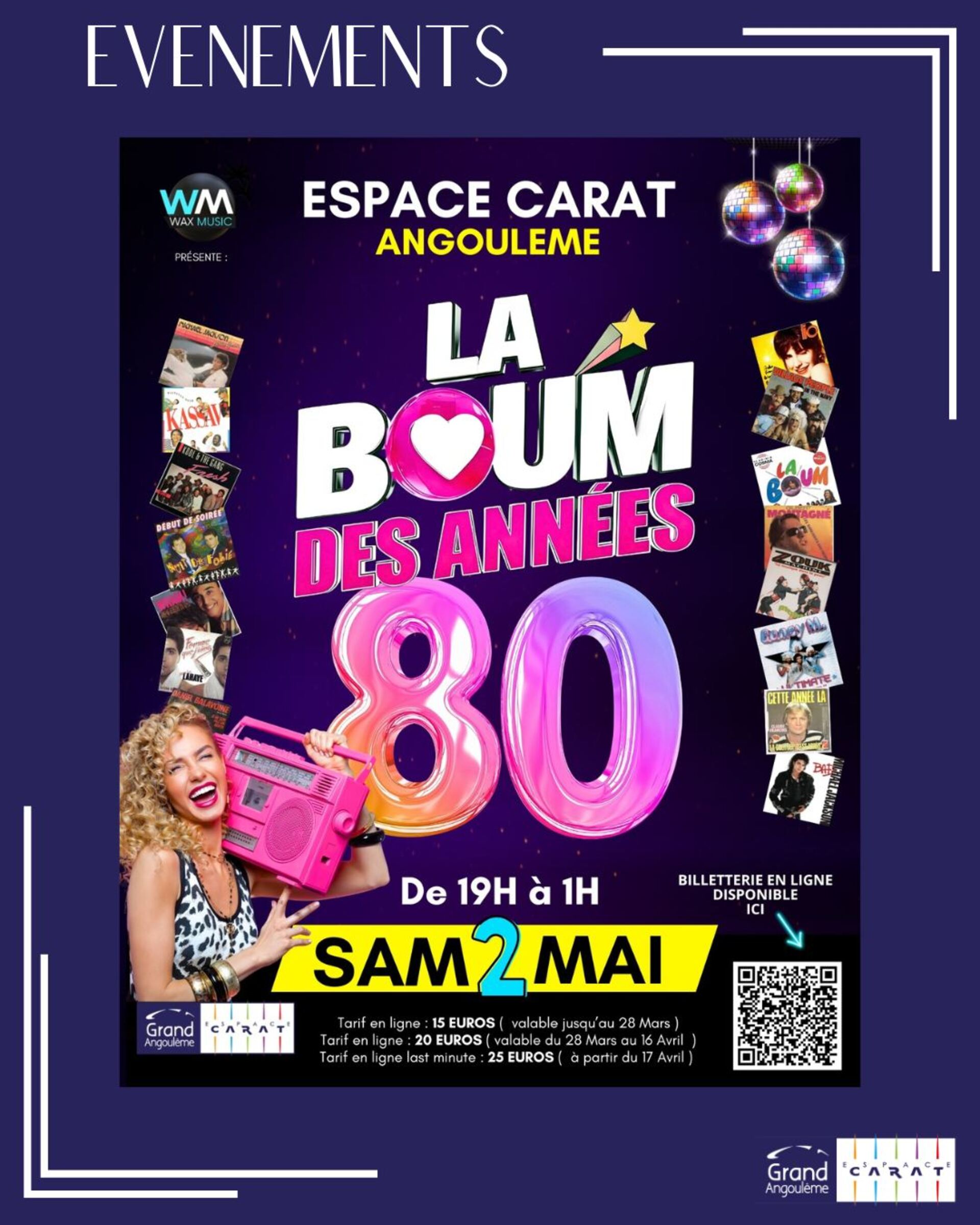 La Boum des années 80