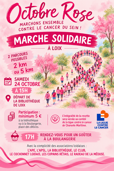 Marche pour octobre rose