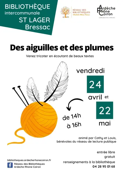 Atelier tricot - Des aiguilles et des plumes_Saint-Lager-Bressac