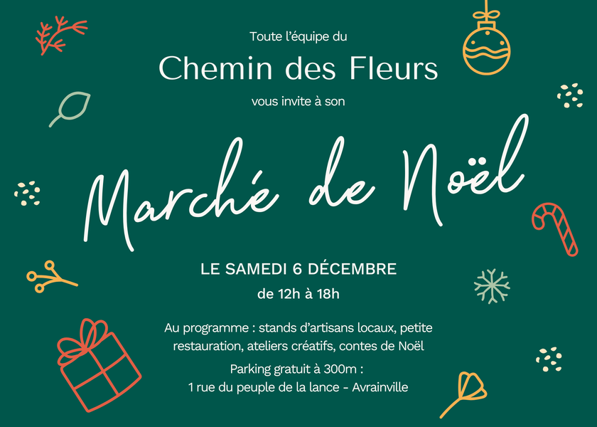 Marché de Noël local et artisanal à la ferme