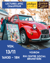 Prologue : Lecture avec chauffeur au Centre social Brunetière à Voiron_Voiron