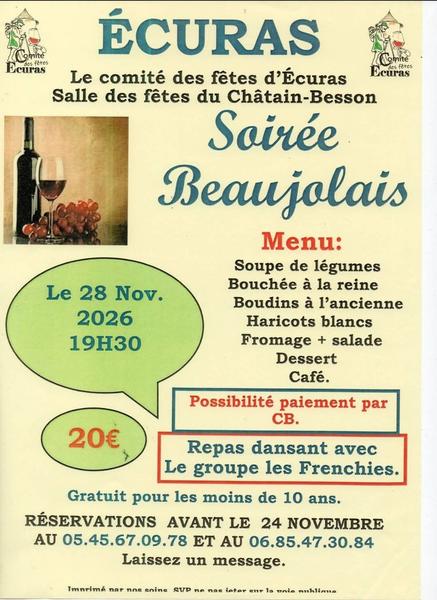 Soirée Beaujolais