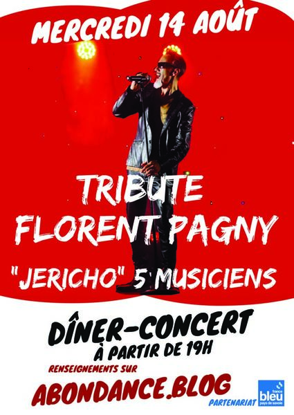 Chansons Françaises en Abondance : concert Tribute Florent Pagny « Jericho »
