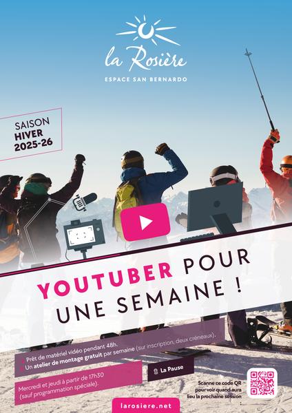 Youtuber pour 1 semaine | Workshop