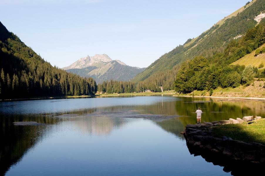 Pêche au Lac de Montriond
