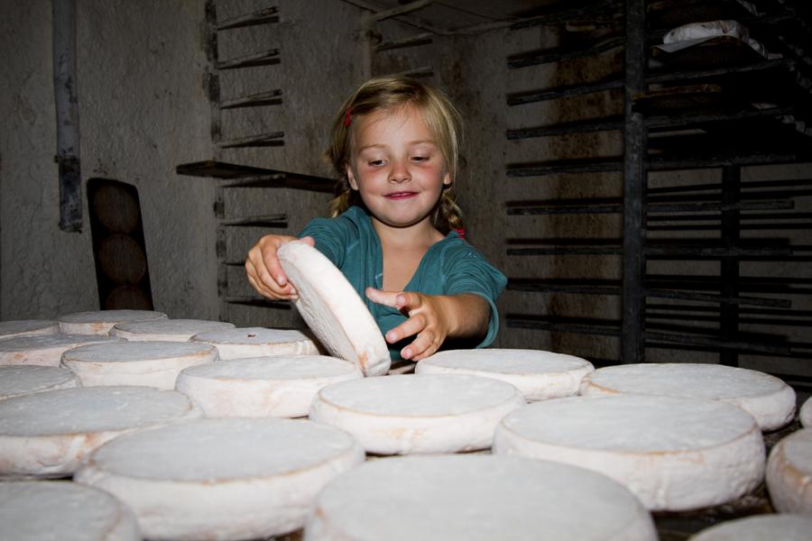 Dégustation de reblochon au Grand-Bornand