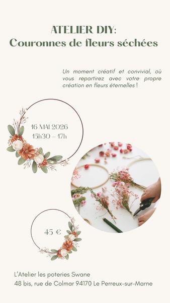 Affiche pour l'évènement Atelier DIY au Perreux-sur-Marne 