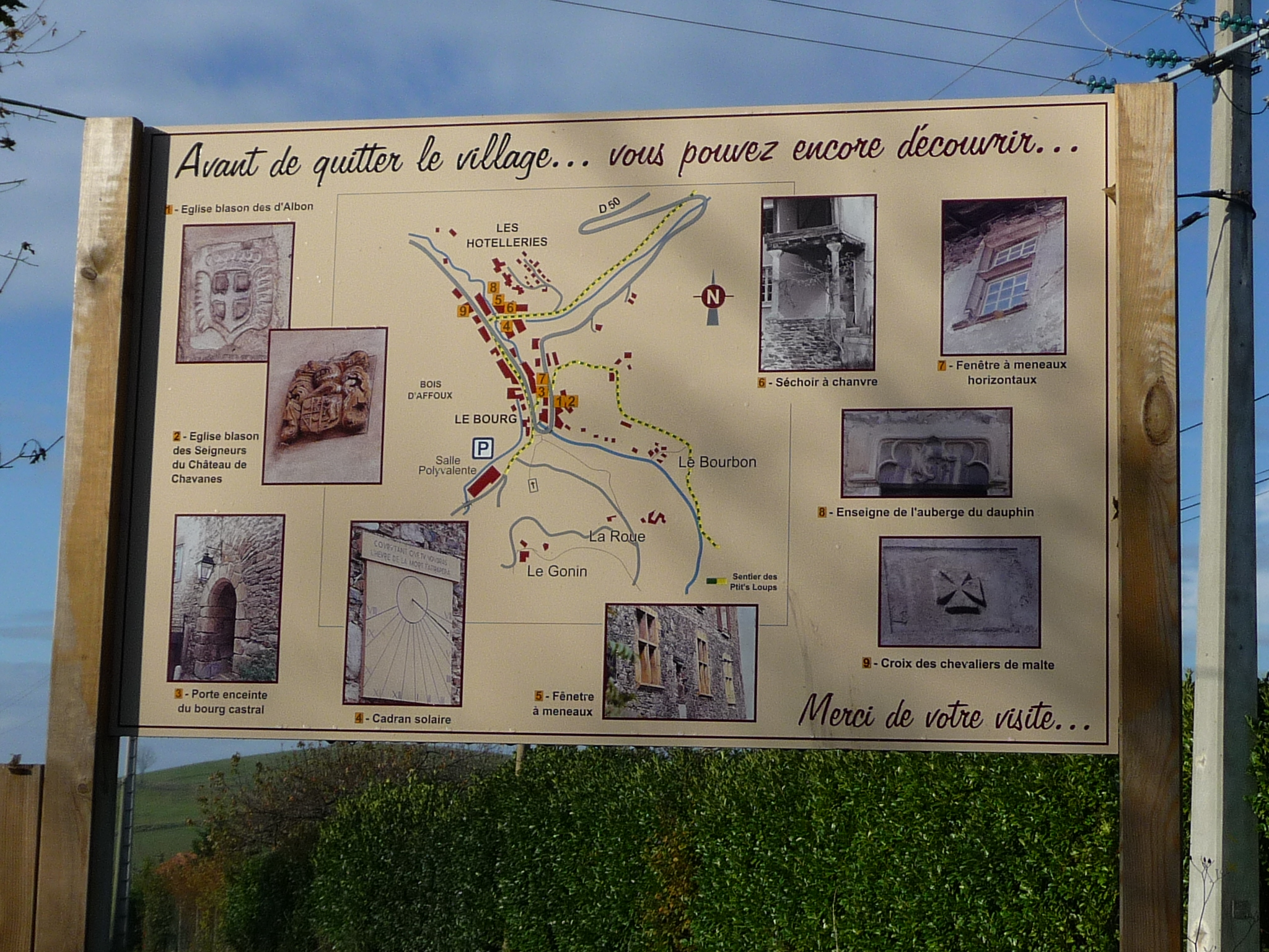 Parcours patrimoine de Courzieu