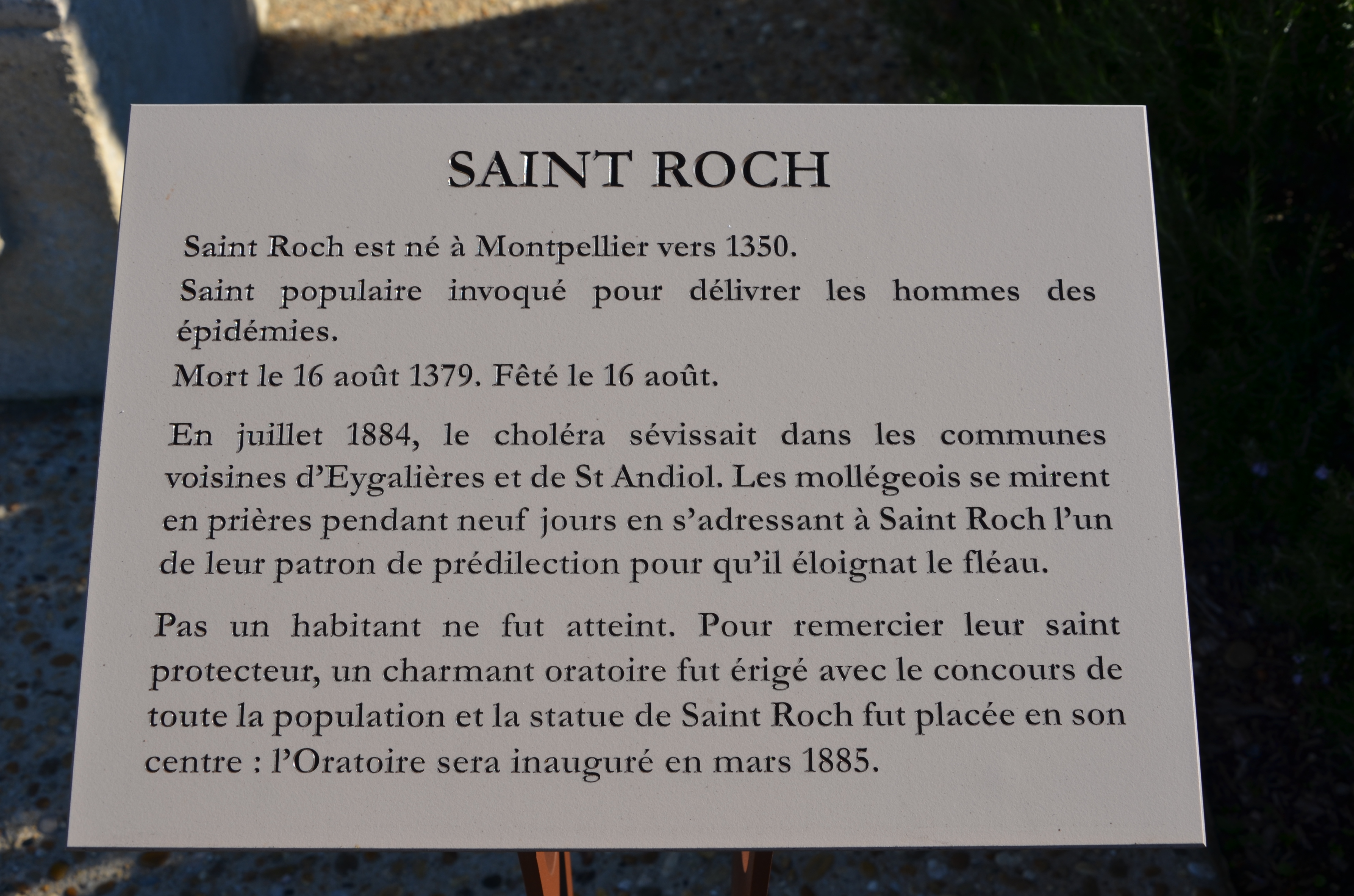 Oratoires de Saint-Roch et de Saint-Eloi