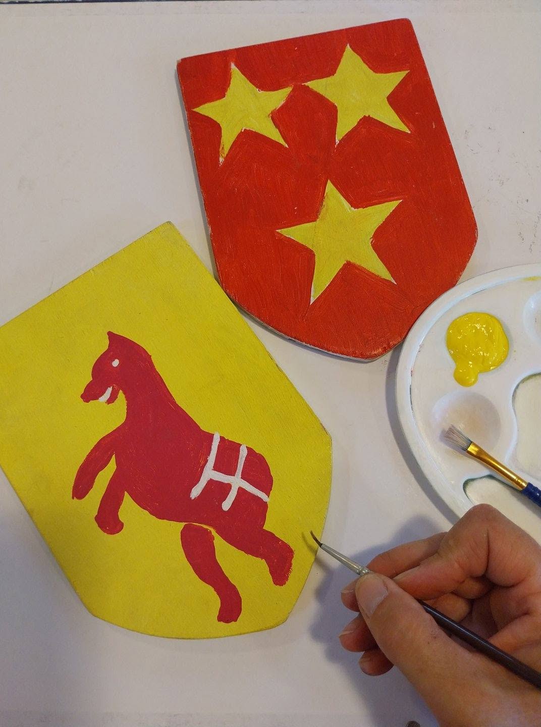 Atelier blason du château de Sommières