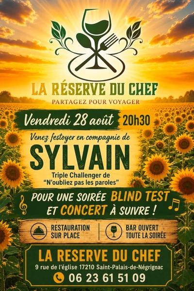 Soirée Blind Test à la Réserve du Chef
