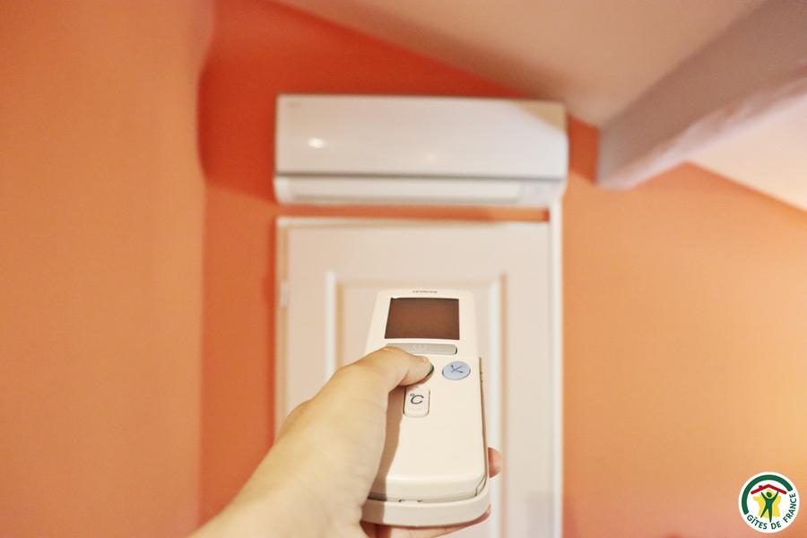 La chambre ARDECHE est climatisée La chambre ARDECHE est climatisée