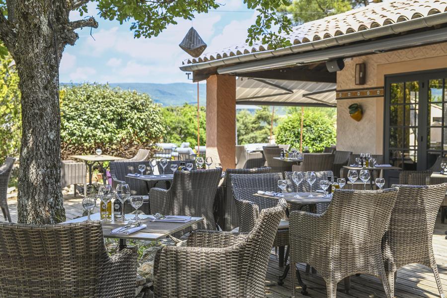 La table du Val de Sault terrasse