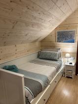 Lit simple dégagement étage