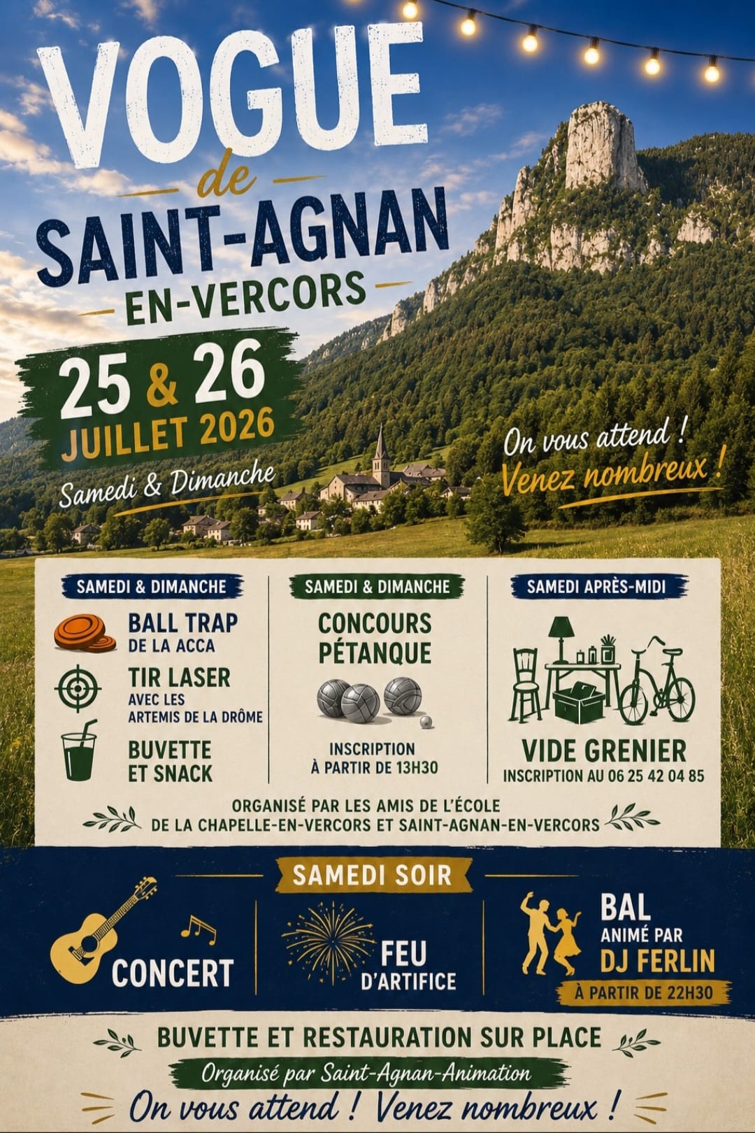 Fête du village de St Agnan_Saint-Agnan-en-Vercors
