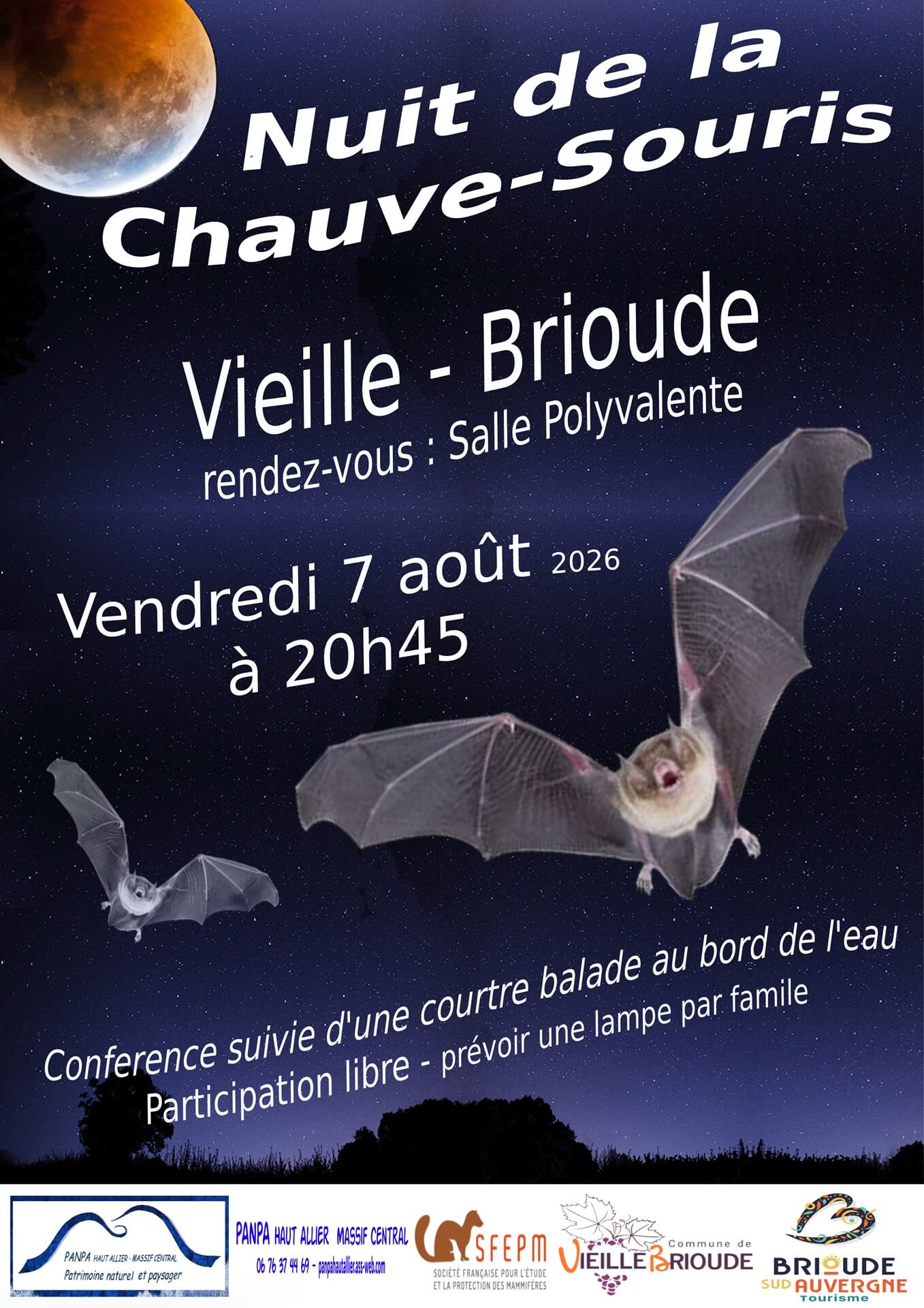 La nuit de la chauve-souris à Vieille-Brioude