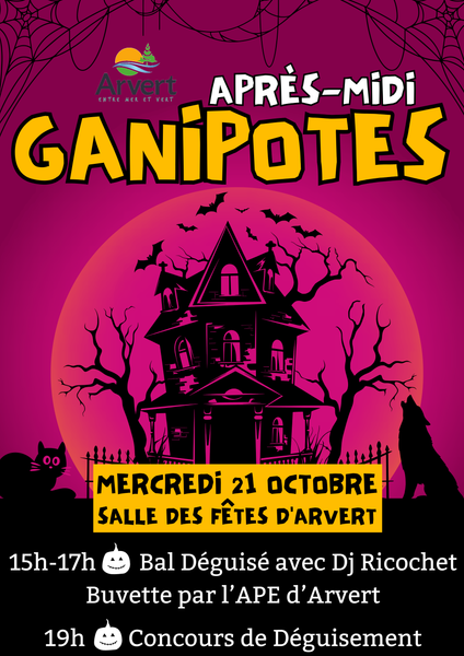 Après-midi Ganipote ! Bal & Concours de Déguisements