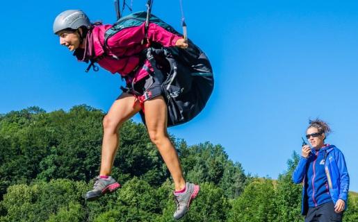 Prévol parapente